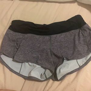 lululemon speed shorts